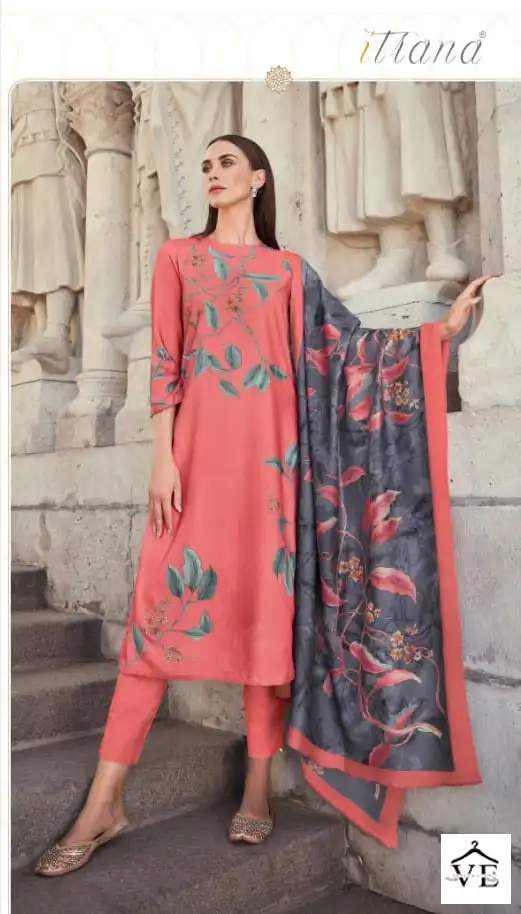 Itrana Fitoor Pure Cotton Lawn Wholesale Salwar Suit Catalog — Wholesale Salwar Suits, MPA wholesale from Surat - Gallery Image 7