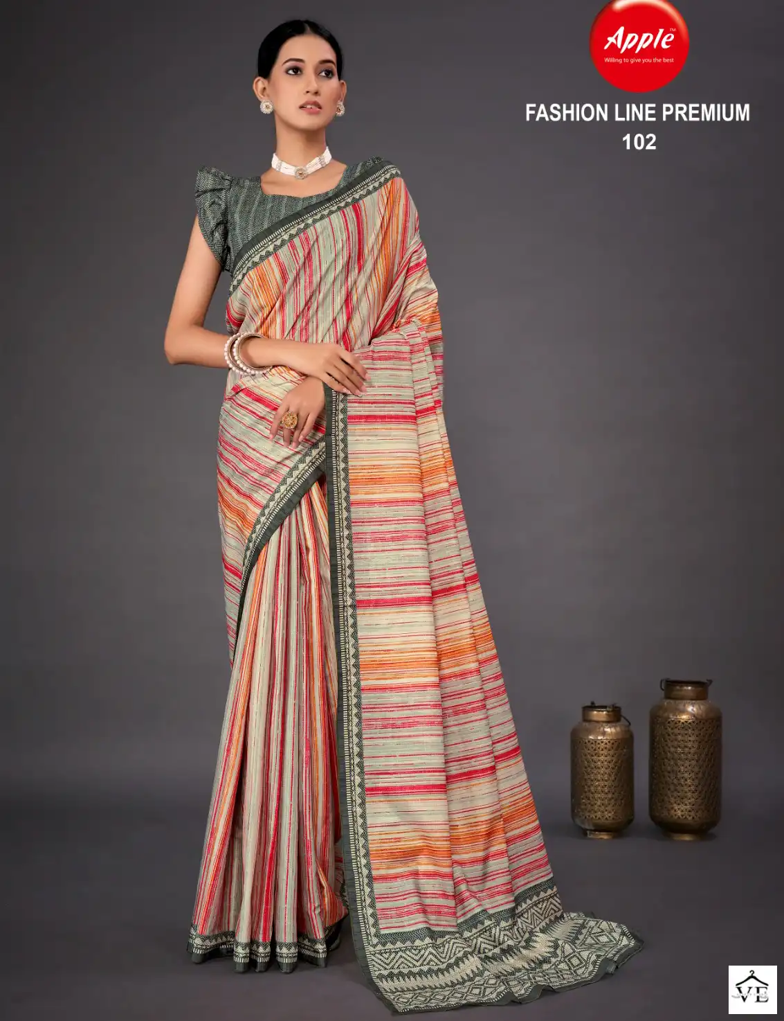 Apple Fashion Line Premium Vol 1 Suruchi Silk Wholesale Saree Catalog — Wholesale Sarees, MPA wholesale from Surat — view 1