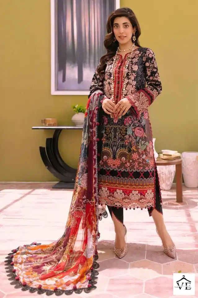 Deepsy Suits Firodus Bliss Lawn 23 Pure Cotton Wholesale Pakistani Suit Catalog — Wholesale Salwar Suits, MPA wholesale from Surat - Gallery Image 3