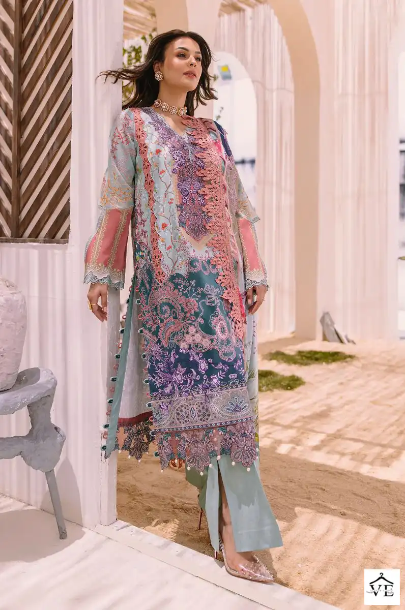 Deepsy Suits Firodus Bliss Lawn 23 Pure Cotton Wholesale Pakistani Suit Catalog — Wholesale Salwar Suits, MPA wholesale from Surat - Gallery Image 7