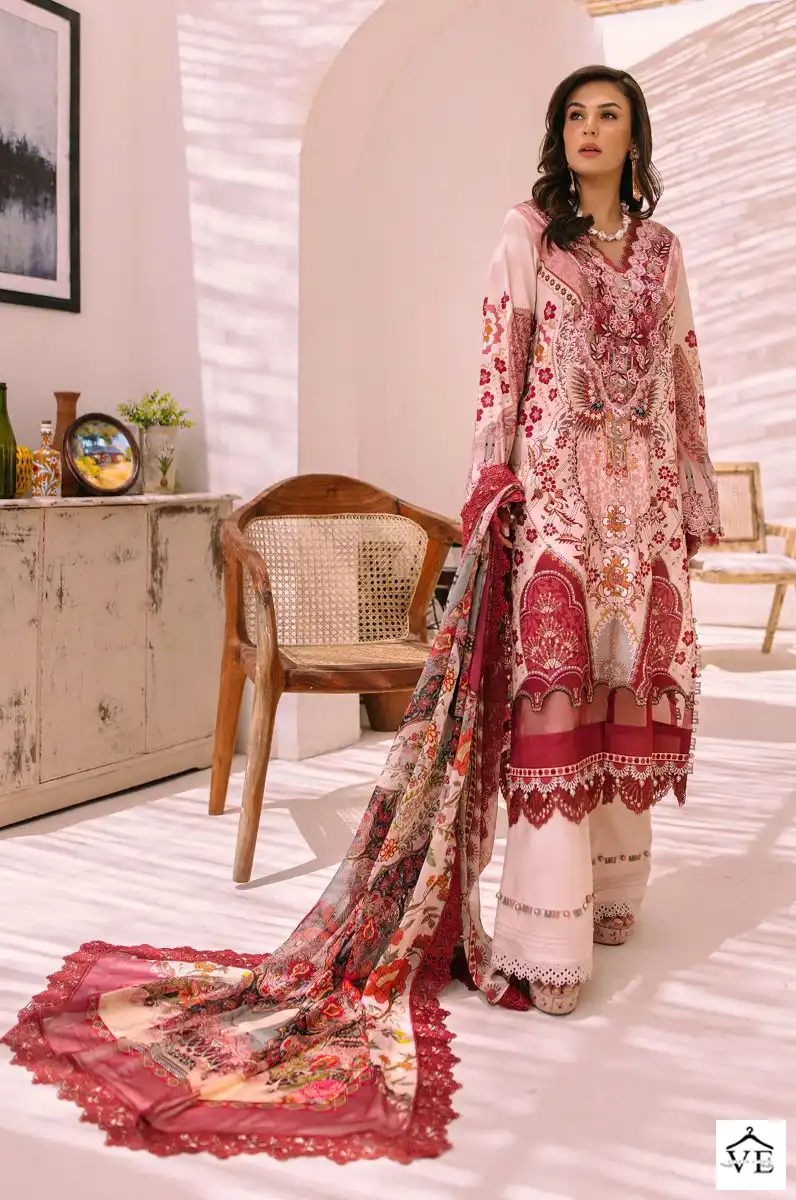 Deepsy Suits Firodus Bliss Lawn 23 Pure Cotton Wholesale Pakistani Suit Catalog — Wholesale Salwar Suits, MPA wholesale from Surat - Gallery Image 8