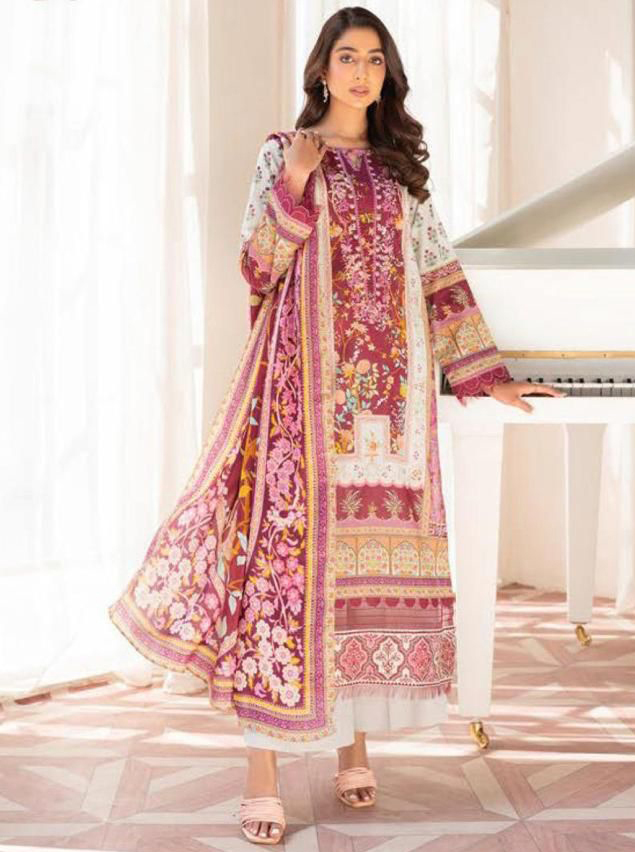 Deepsy Suits Firodus Morja Pure Cotton Print Wholesale Pakistani Salwar Suit Catalog — Wholesale Salwar Suits, MPA wholesale from Surat — view 1
