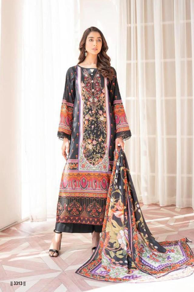 Deepsy Suits Firodus Morja Pure Cotton Print Wholesale Pakistani Salwar Suit Catalog — Wholesale Salwar Suits, MPA wholesale from Surat - Gallery Image 3