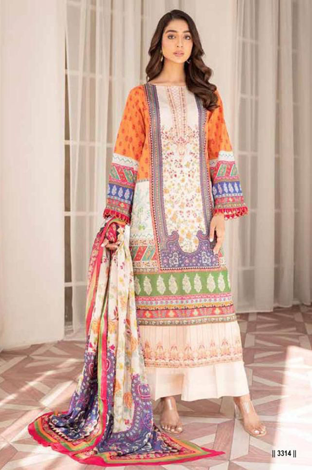 Deepsy Suits Firodus Morja Pure Cotton Print Wholesale Pakistani Salwar Suit Catalog — Wholesale Salwar Suits, MPA wholesale from Surat - Gallery Image 4