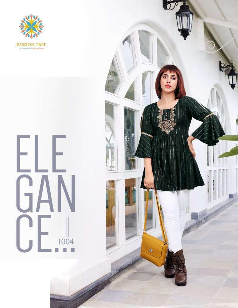 Vardan Ethnic Flair Studio Vol 1 Fancy Rayon Lurex Wholesale Kurtis Catalog — Wholesale Kurtis, MPA wholesale from Surat - Gallery Image 4