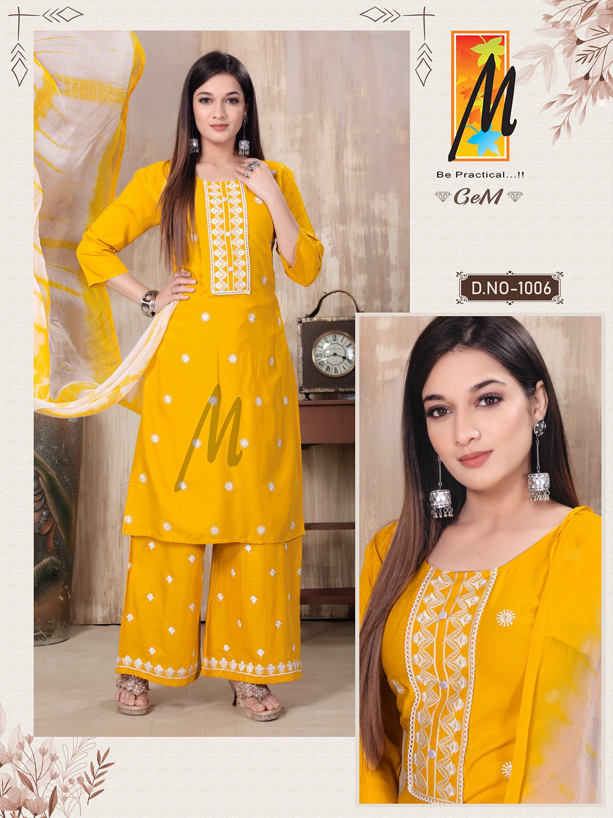 Master Gem Rayon Wholesale Readymade Salwar Suit Catalog — Wholesale Salwar Suits, MPA wholesale from Surat - Gallery Image 6