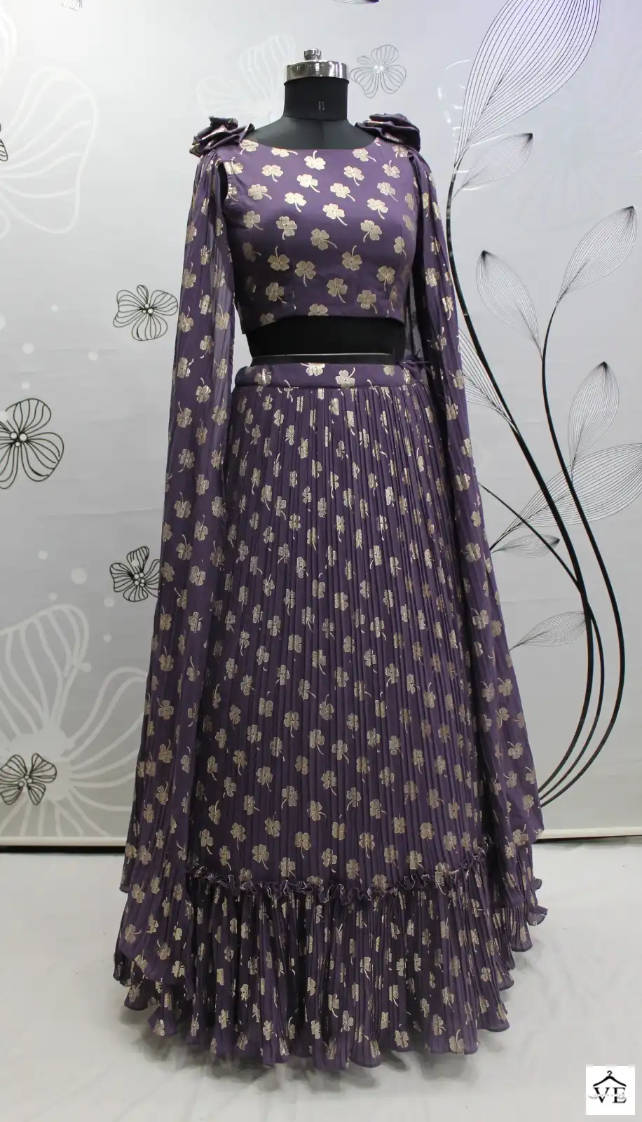 Khushboo Girly Vol 28 Georgette Wholesale Lehenga Catalog — Wholesale Lehenga, MPA wholesale from Surat — view 10