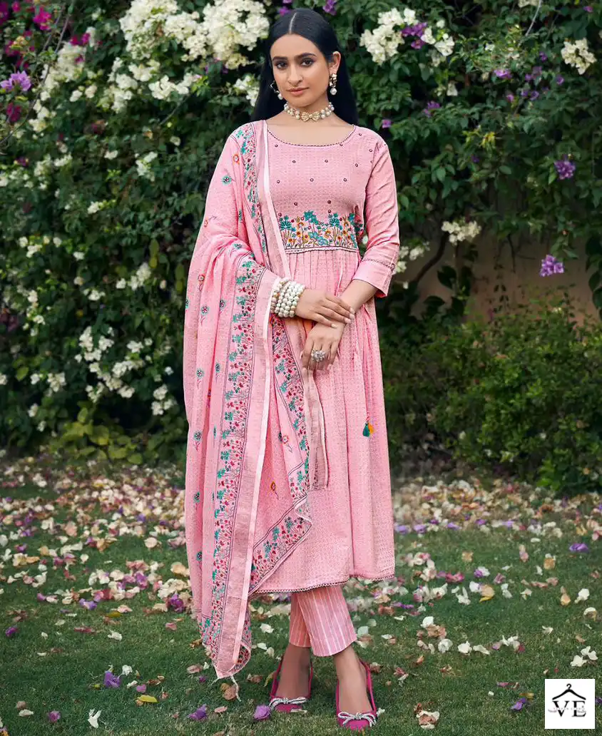 Vitara Fashion Glory Cotton Wholesale Readymade Suits Catalog — Wholesale Salwar Suits, MPA wholesale from Surat — view 1