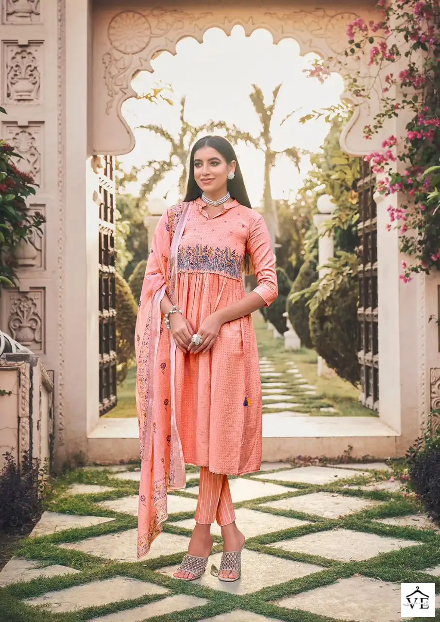 Vitara Fashion Glory Cotton Wholesale Readymade Suits Catalog — Wholesale Salwar Suits, MPA wholesale from Surat - Gallery Image 2