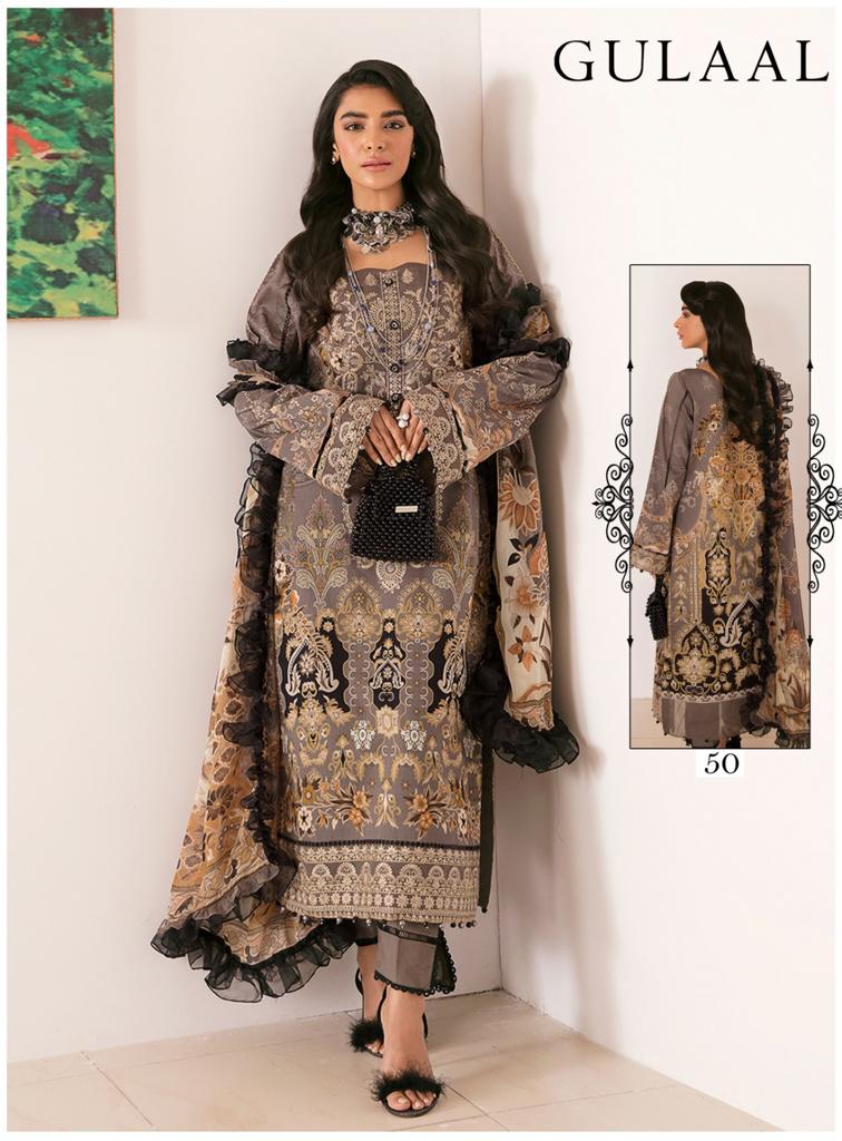 Vardan Ethnic Gulaal Classy Luxury Cotton Collection Vol 5 Pure Cotton Wholesale Pakistani Salwar Suit Catalog — Wholesale Salwar Suits, MPA wholesale from Surat — view 9