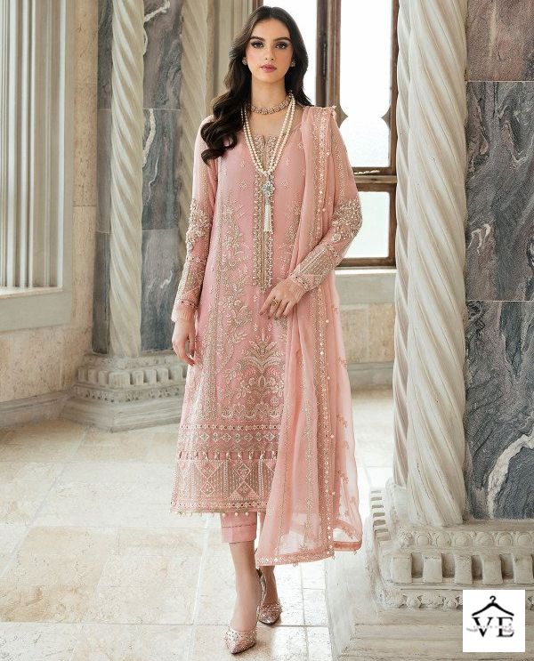 Zaha Gulaal Vol-1 10143 Georgette Wholesale Pakistani Suit — Wholesale Salwar Suits, MPA wholesale from Surat — view 1