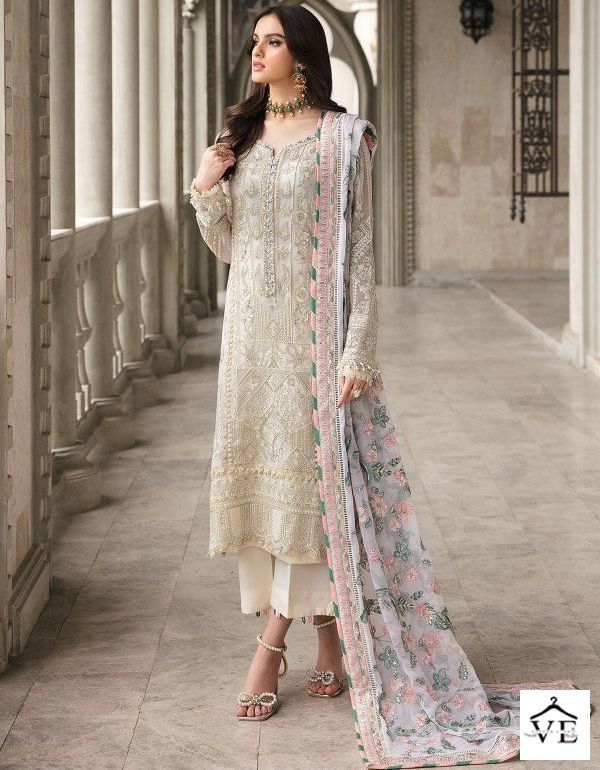 Zaha Gulaal Vol-1 10145 Georgette Wholesale Pakistani Suit — Wholesale Salwar Suits, MPA wholesale from Surat — view 1