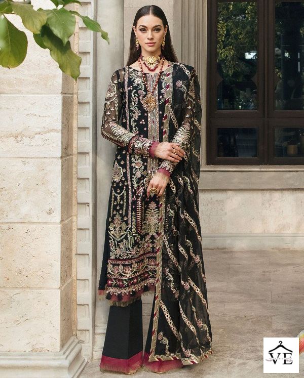 Zaha Gulaal Vol-1 10146 Georgette Wholesale Pakistani Suit — Wholesale Salwar Suits, MPA wholesale from Surat — view 1