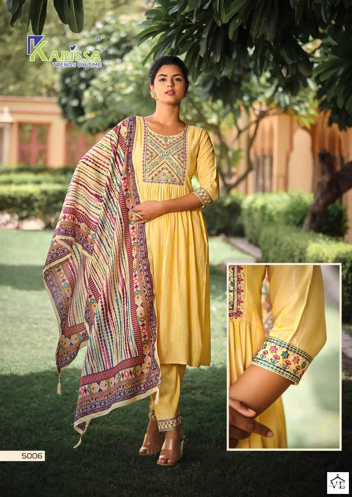 Karissa Gulmohar Vol 2 Premium Liva Rayon Wholesale Readymade Salwar Suit Catalog — Wholesale Salwar Suits, Karissa wholesale from Surat - Gallery Image 7