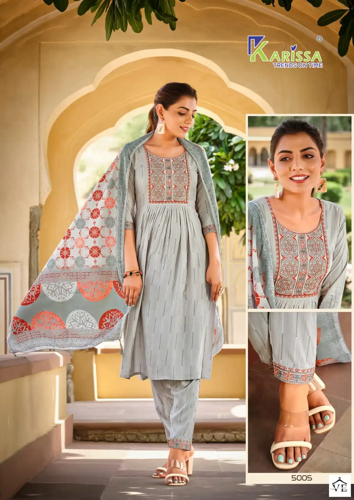 Karissa Gulmohar Vol 2 Premium Liva Rayon Wholesale Readymade Salwar Suit Catalog — Wholesale Salwar Suits, Karissa wholesale from Surat - Gallery Image 2