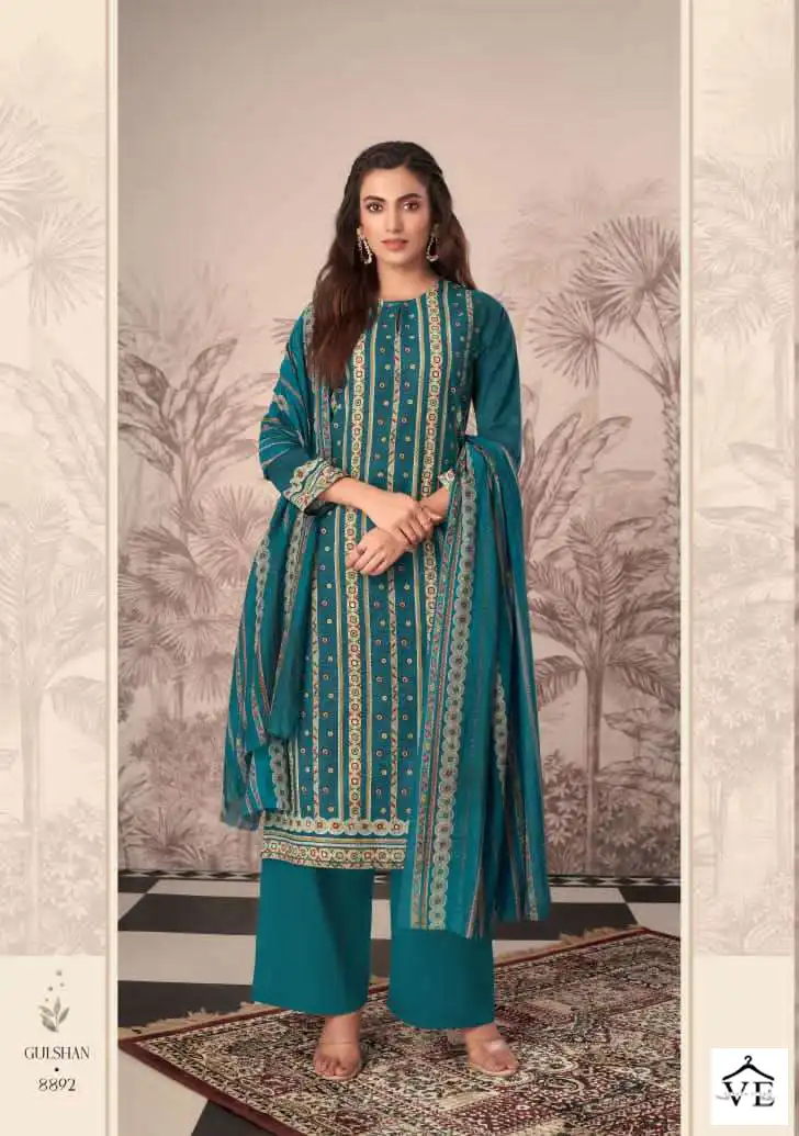 Sahiba Gulshan Cotton Print Wholesale Designer Salwar Suit Catalog — Wholesale Salwar Suits, MPA wholesale from Surat - Gallery Image 2