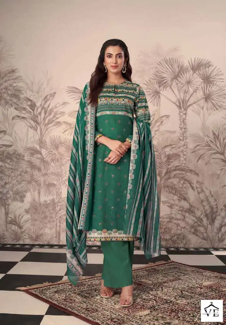 Sahiba Gulshan Cotton Print Wholesale Designer Salwar Suit Catalog — Wholesale Salwar Suits, MPA wholesale from Surat - Gallery Image 3
