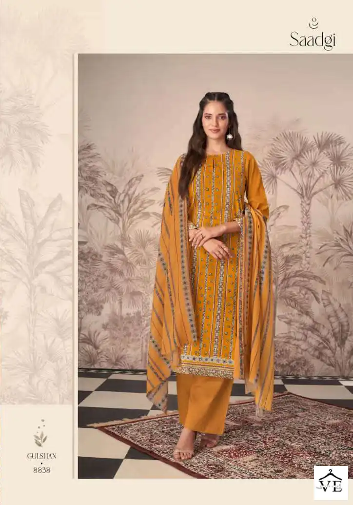 Sahiba Gulshan Cotton Print Wholesale Designer Salwar Suit Catalog — Wholesale Salwar Suits, MPA wholesale from Surat - Gallery Image 5