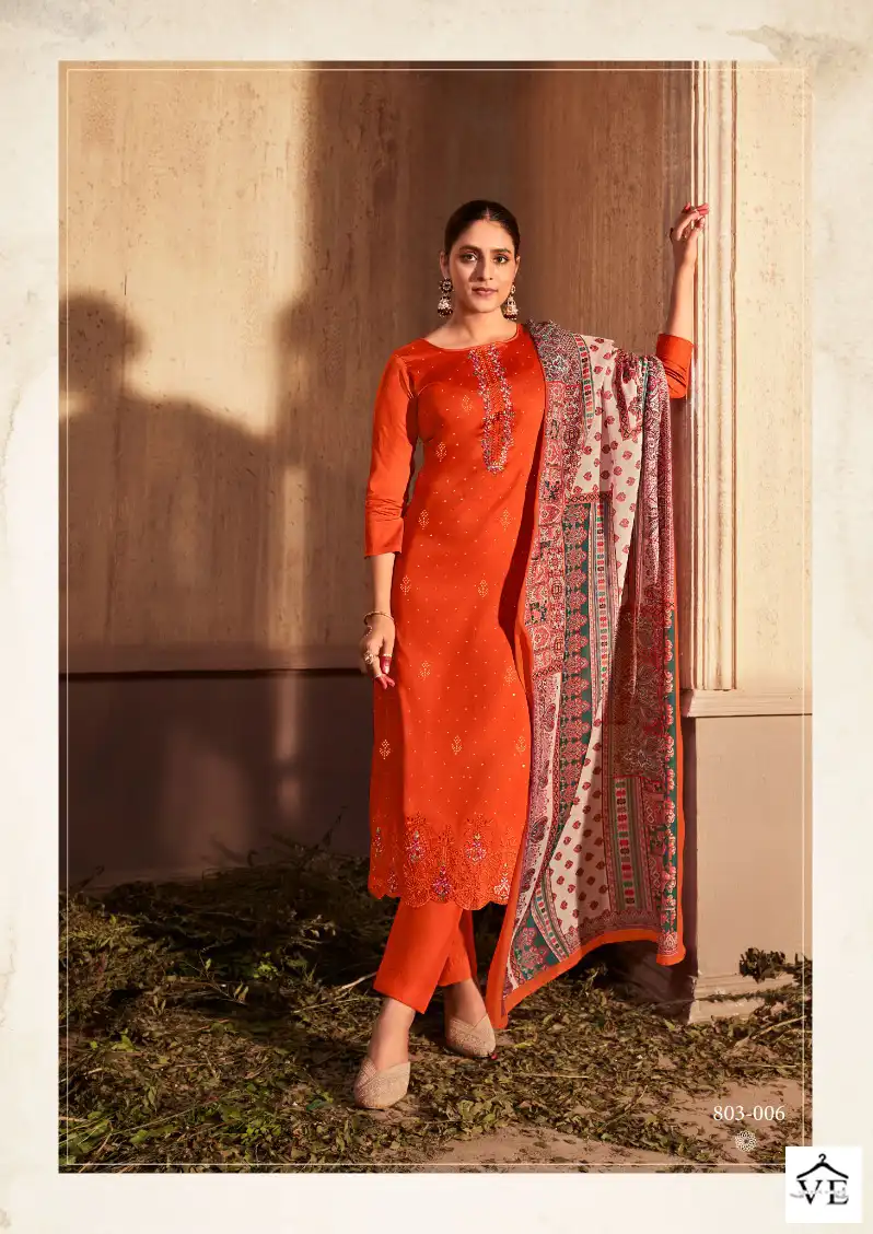 Belliza Gulzaar 100% Pure Heavy Jam Wholesale Salwar Suit Catalog — Wholesale Salwar Suits, Belliza Designer wholesale from Surat - Gallery Image 8