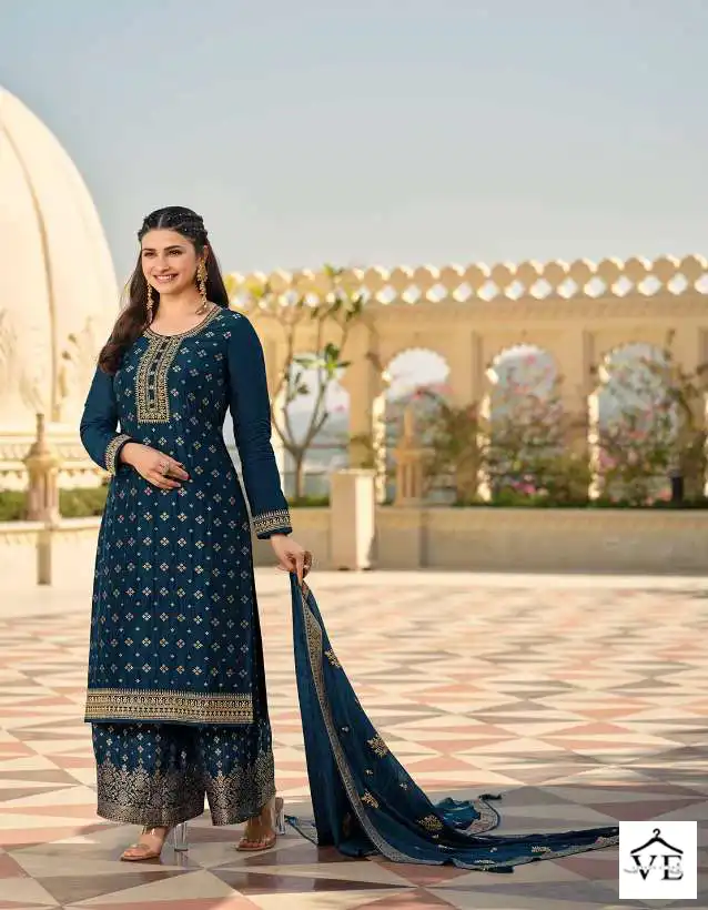 Vinay Fashion Glazze Dola Jacquard Wholesale Designer Salwar Suits Catalog — Wholesale Salwar Suits, MPA wholesale from Surat - Gallery Image 5