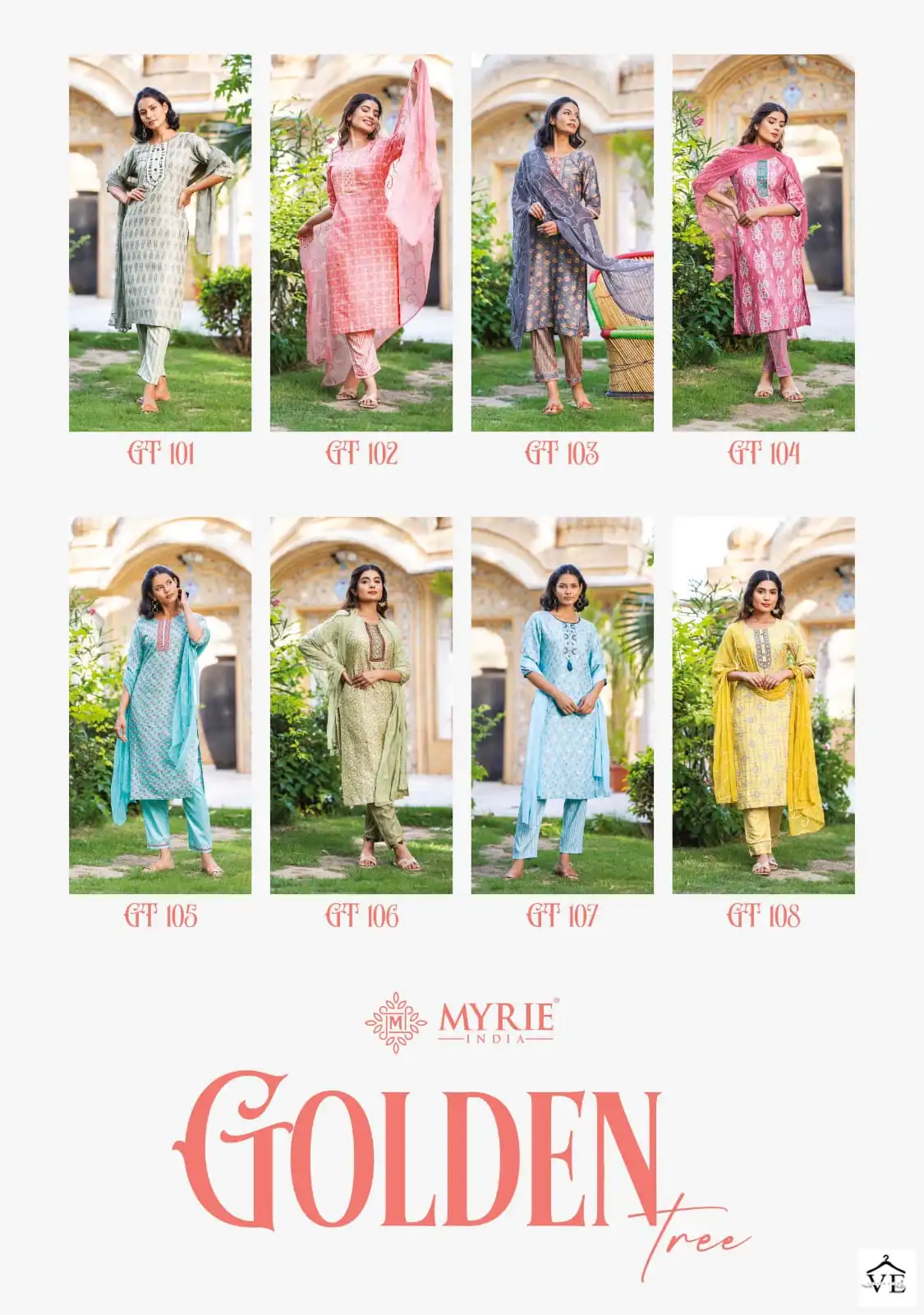 Mayree Golden Tree Capsule Print Wholesale Readymade Suits Catalog — Wholesale Salwar Suits, MPA wholesale from Surat — view 9