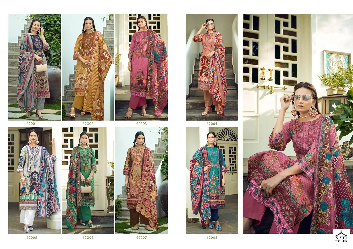 Siyoni Hana Pure Pakistani Lawn Wholesale Pakistani Salwar Suit Catalog — Wholesale Salwar Suits, MPA wholesale from Surat — view 9