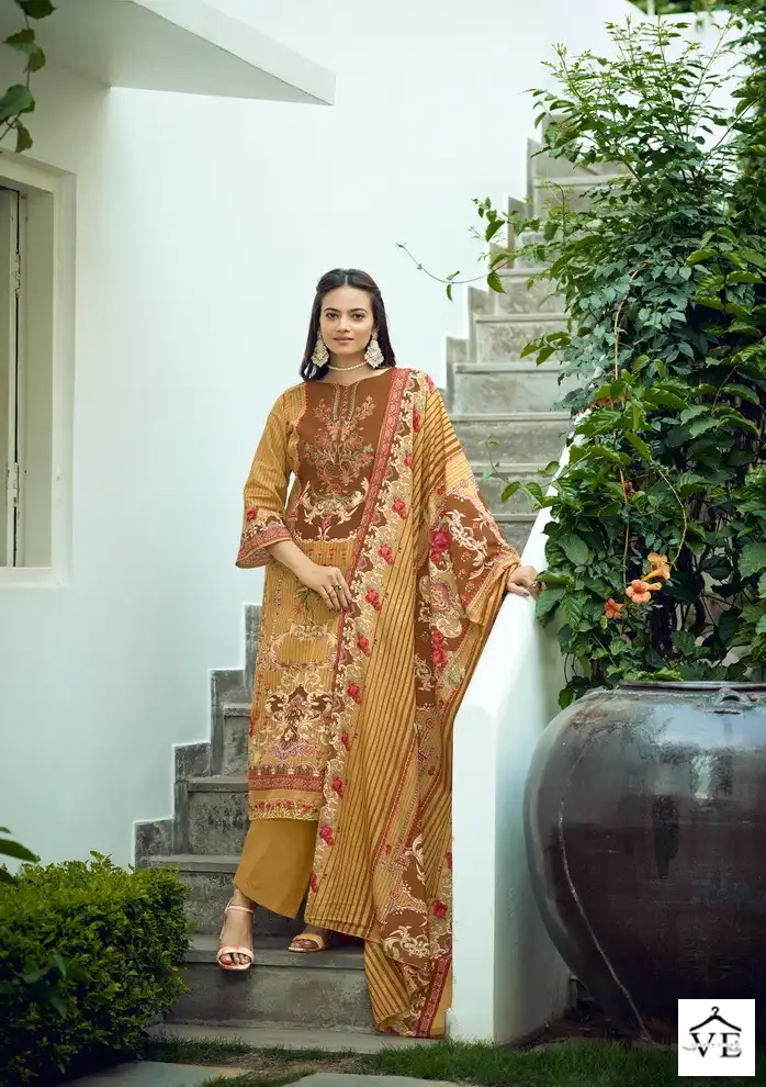 Siyoni Hana Pure Pakistani Lawn Wholesale Pakistani Salwar Suit Catalog — Wholesale Salwar Suits, MPA wholesale from Surat - Gallery Image 8