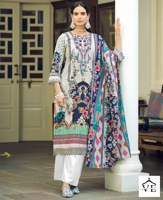 Siyoni Hana Pure Pakistani Lawn Wholesale Pakistani Salwar Suit Catalog — Wholesale Salwar Suits, MPA wholesale from Surat — view 1