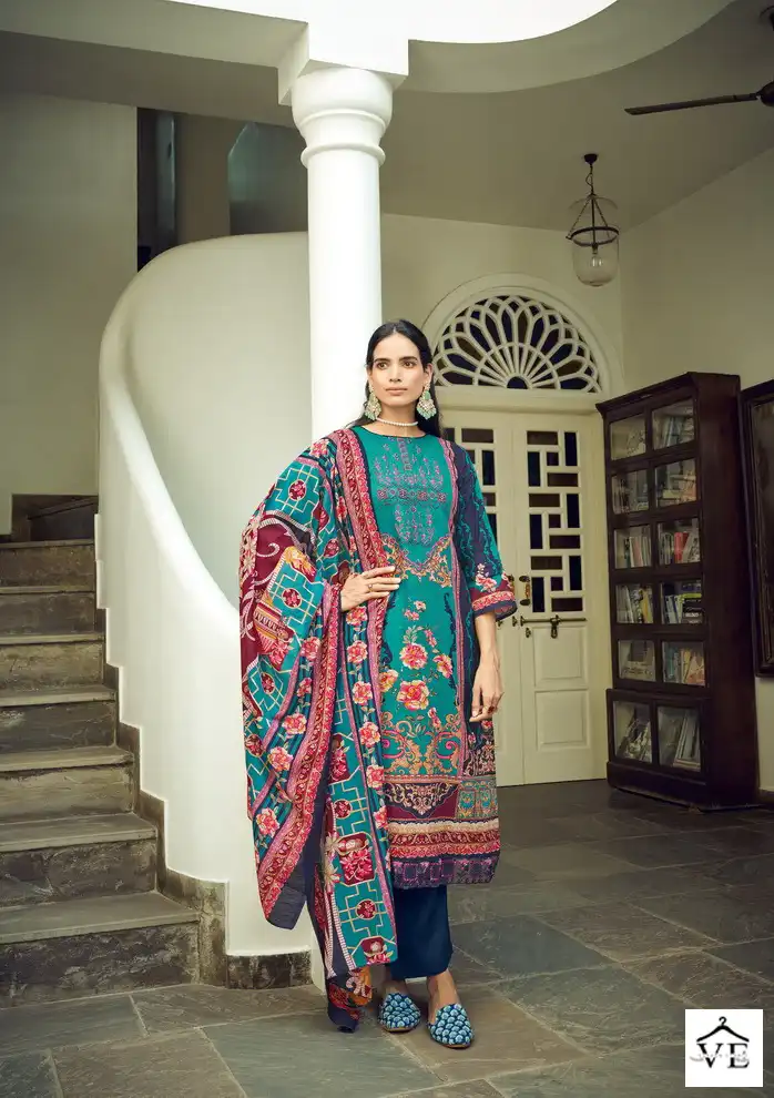 Siyoni Hana Pure Pakistani Lawn Wholesale Pakistani Salwar Suit Catalog — Wholesale Salwar Suits, MPA wholesale from Surat - Gallery Image 3