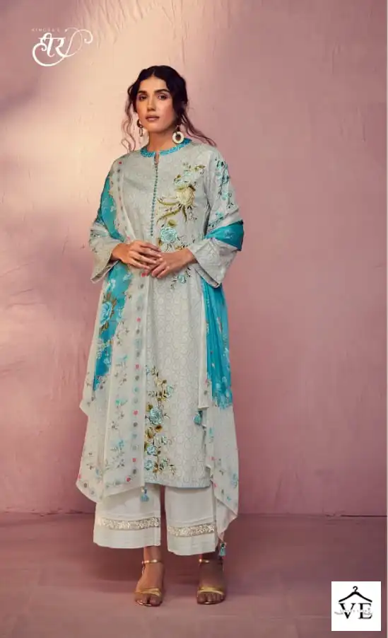 Vardan Ethnic Heer Gara 3 Pure Cotton Satin Wholesale Designer Salwar Suit Catalog — Wholesale Salwar Suits, MPA wholesale from Surat - Gallery Image 8