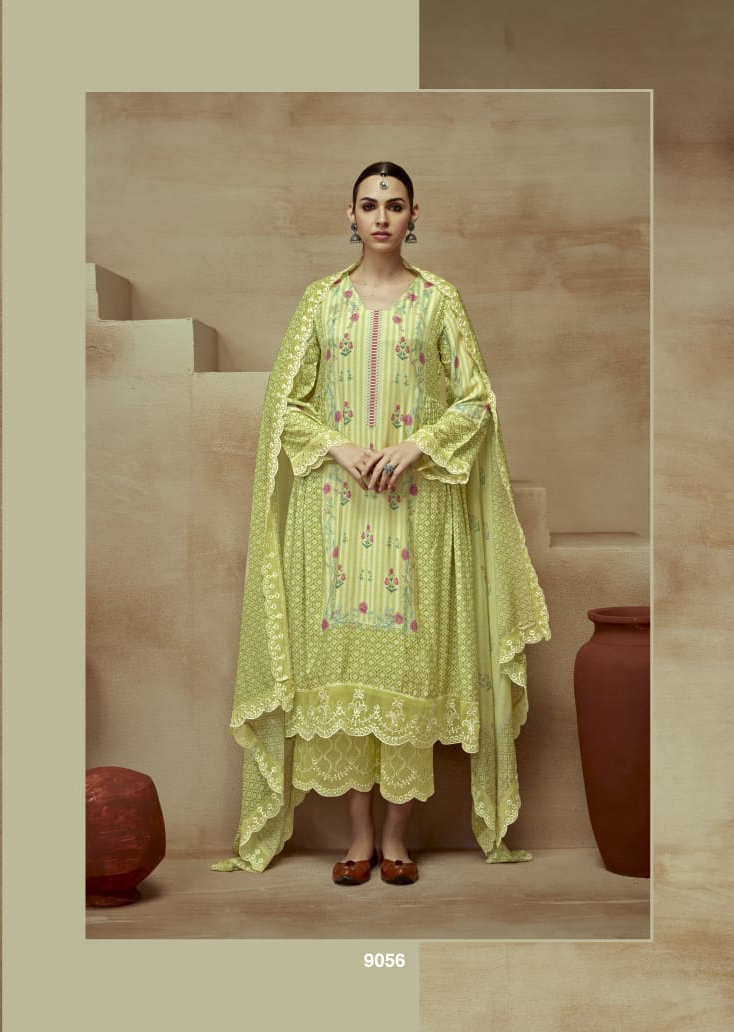 Kimora Heer Husn Pure Muslin Wholesale Designer Salwar Suit Catalog — Wholesale Salwar Suits, MPA wholesale from Surat — view 7