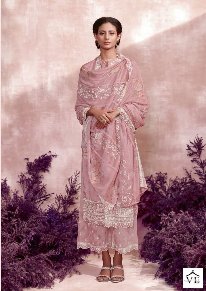 Kimora Heer Noor Jahan Pure Muslin Wholesale Salwar Suit Catalog — Wholesale Salwar Suits, MPA wholesale from Surat — view 7
