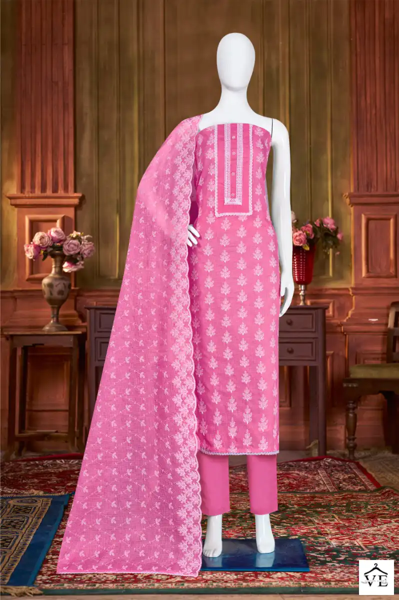 Bipson Hyundai 2227 Pure Cotton Wholesale Salwar Suit Catalog - Image 2