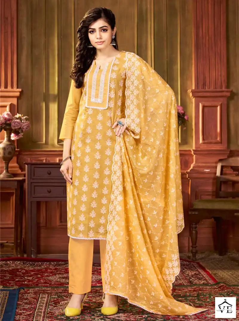 Bipson Hyundai 2227 Pure Cotton Wholesale Salwar Suit Catalog