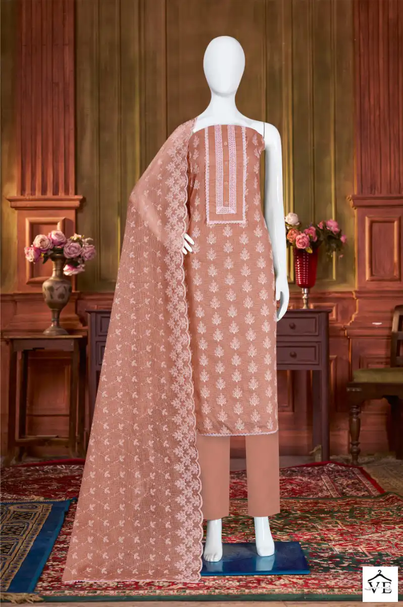 Bipson Hyundai 2227 Pure Cotton Wholesale Salwar Suit Catalog - Image 3