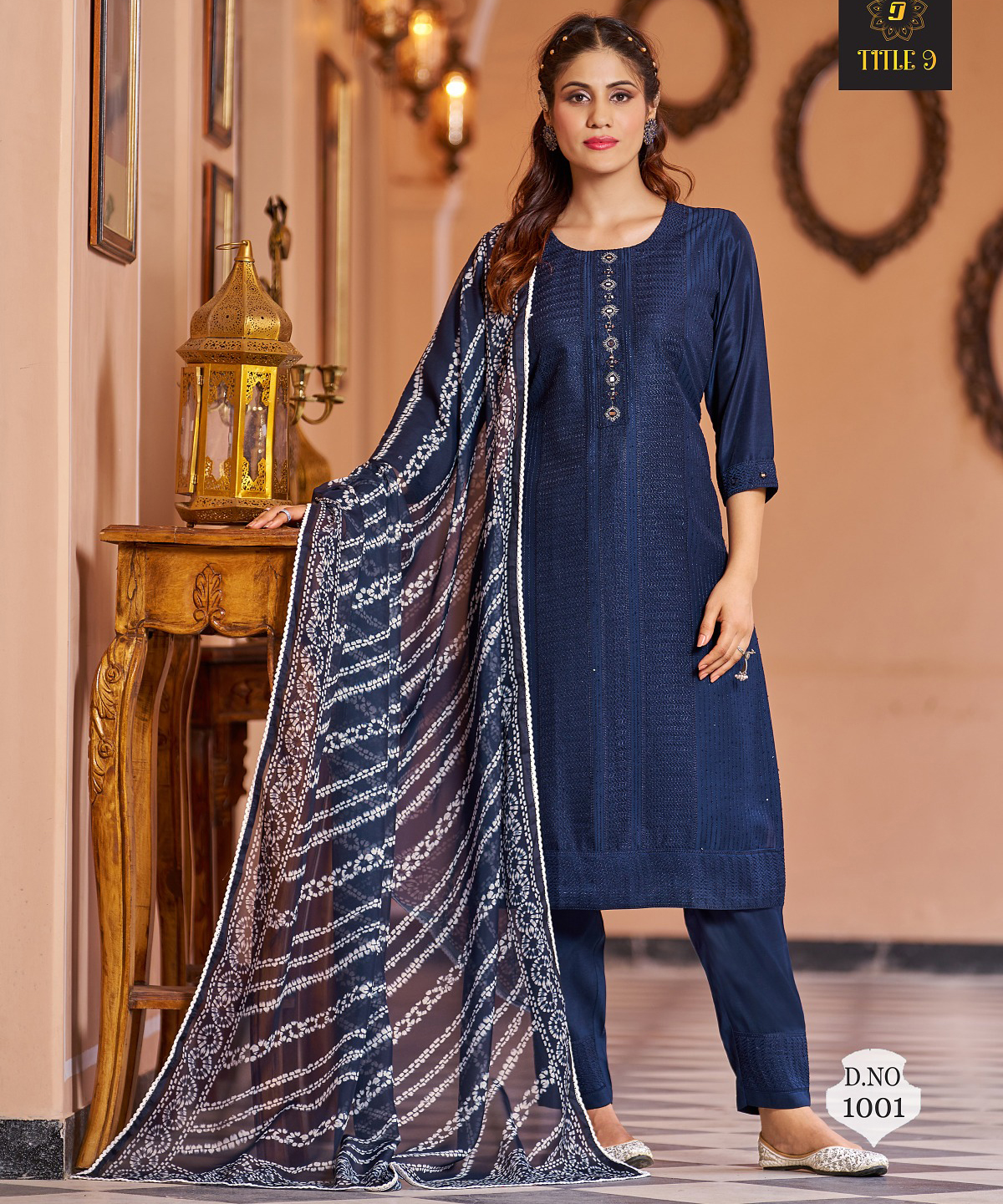 Vardan Ethnic Inaya Silk Wholesale Readymade Salwar Suit Catalog — Wholesale Salwar Suits, MPA wholesale from Surat — view 1