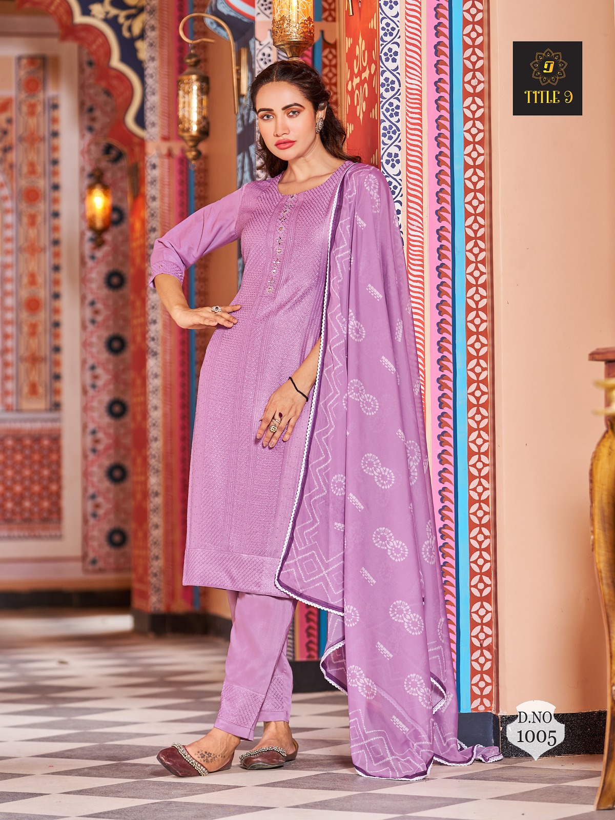 Vardan Ethnic Inaya Silk Wholesale Readymade Salwar Suit Catalog — Wholesale Salwar Suits, MPA wholesale from Surat - Gallery Image 5