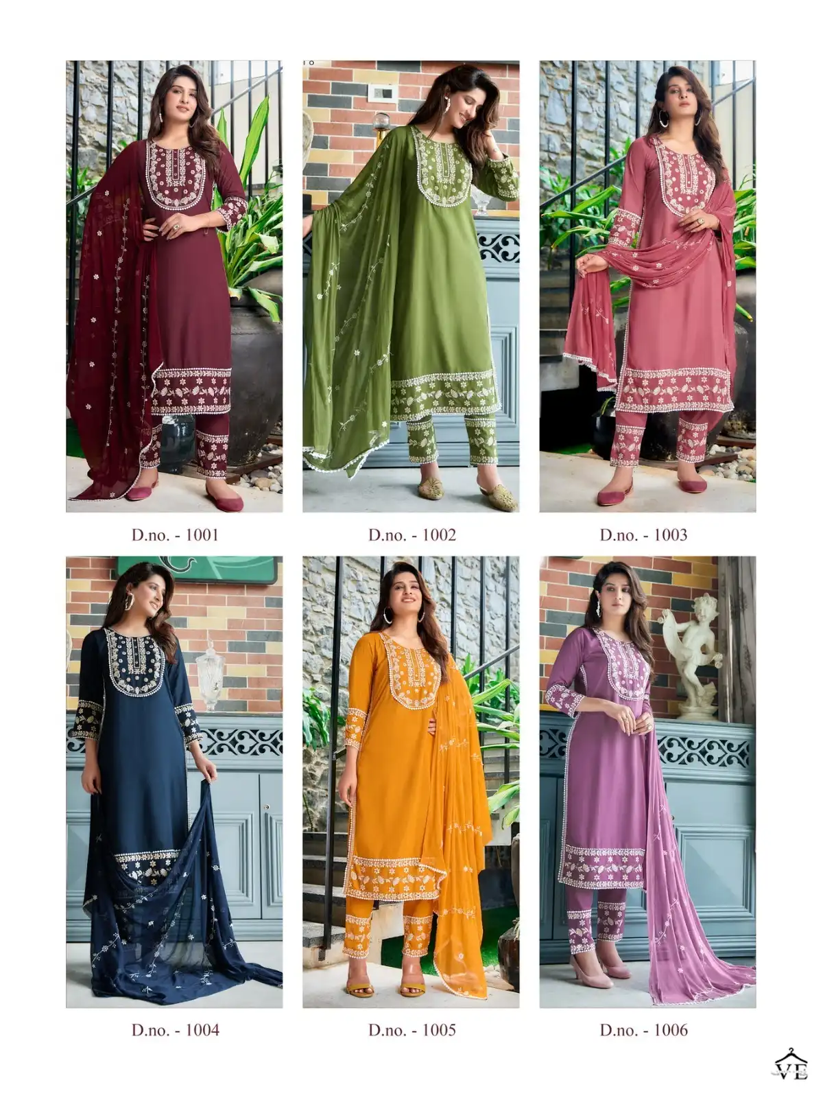 Parra Studio Inayat Vol 1 Pure Rayon 14 Kg Wholesale Readymade Salwar Suit Catalog — Wholesale Salwar Suits, MPA wholesale from Surat — view 7