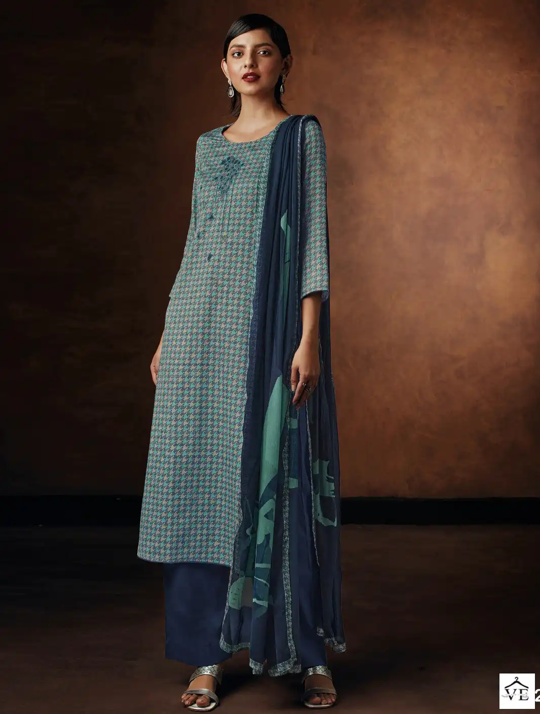 Ganga Inna 1241 Premium Cotton Wholesale Designer Salwar Suit Catalog — Wholesale Salwar Suits, Ganga wholesale from Surat — view 1