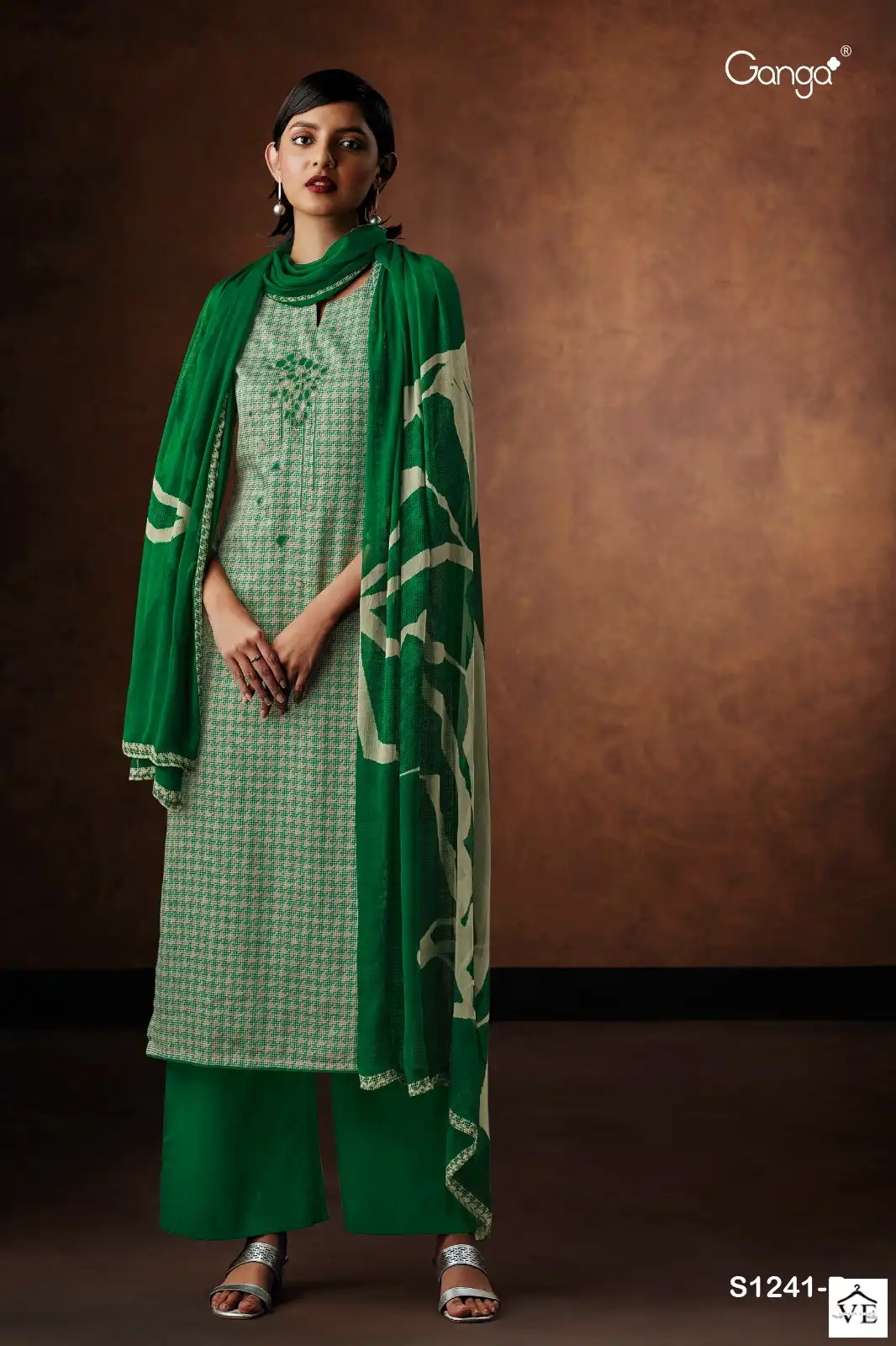 Ganga Inna 1241 Premium Cotton Wholesale Designer Salwar Suit Catalog — Wholesale Salwar Suits, Ganga wholesale from Surat - Gallery Image 3