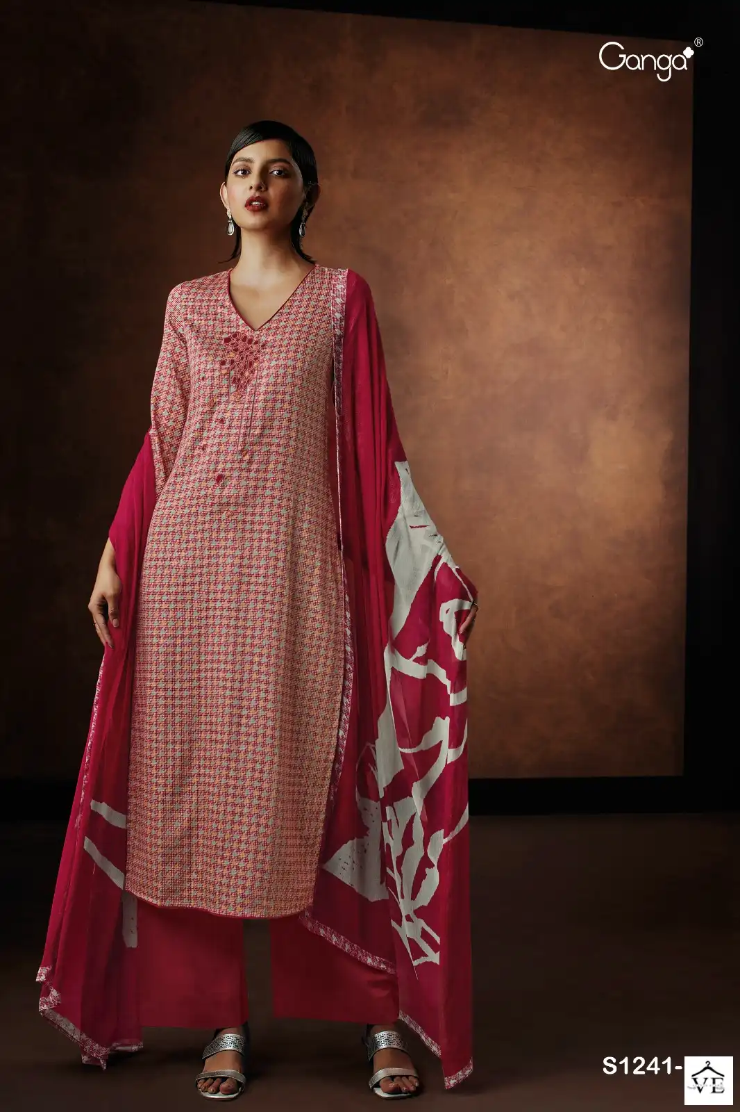 Ganga Inna 1241 Premium Cotton Wholesale Designer Salwar Suit Catalog — Wholesale Salwar Suits, Ganga wholesale from Surat - Gallery Image 4