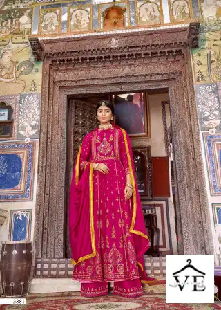 Vardan Ethnic Inspire Vol 2 Heavy Rayon Print Wholesale Readymade Salwar Suit Catalog — Wholesale Salwar Suits, MPA wholesale from Surat - Gallery Image 3