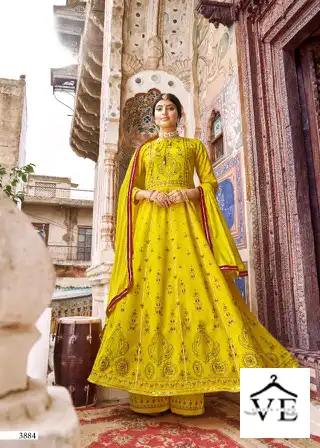 Vardan Ethnic Inspire Vol 2 Heavy Rayon Print Wholesale Readymade Salwar Suit Catalog — Wholesale Salwar Suits, MPA wholesale from Surat - Gallery Image 5