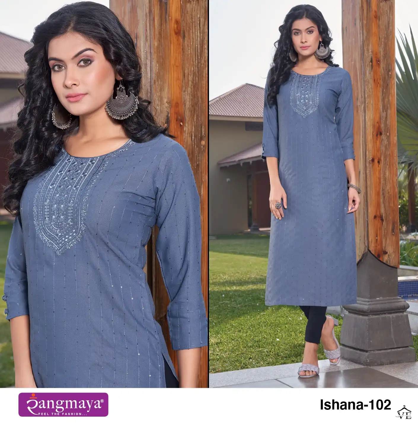 Vardan Ethnic Ishana Bombay Imported Wholesale Kurti Catalog — Wholesale Kurtis, MPA wholesale from Surat - Gallery Image 2