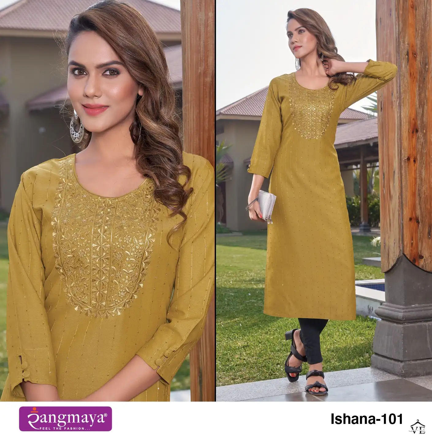 Vardan Ethnic Ishana Bombay Imported Wholesale Kurti Catalog — Wholesale Kurtis, MPA wholesale from Surat - Gallery Image 3
