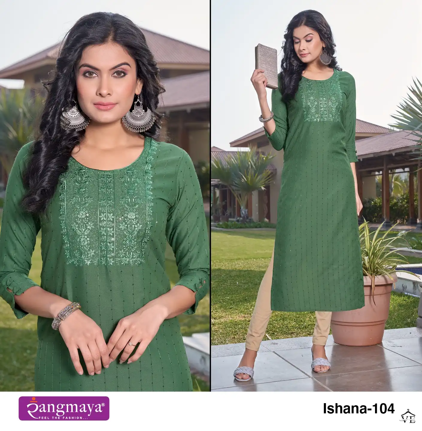 Vardan Ethnic Ishana Bombay Imported Wholesale Kurti Catalog — Wholesale Kurtis, MPA wholesale from Surat - Gallery Image 4