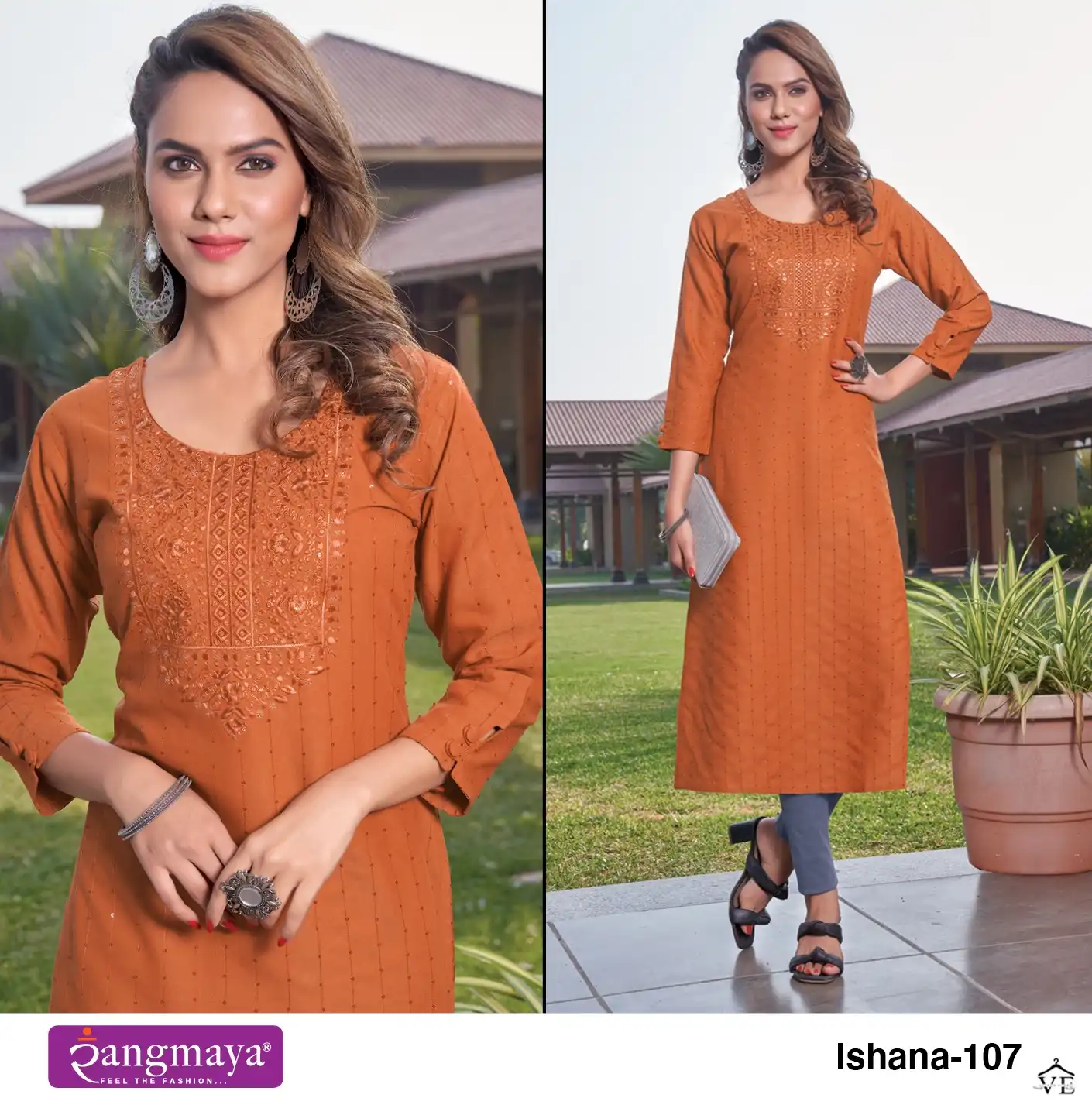 Vardan Ethnic Ishana Bombay Imported Wholesale Kurti Catalog — Wholesale Kurtis, MPA wholesale from Surat - Gallery Image 6