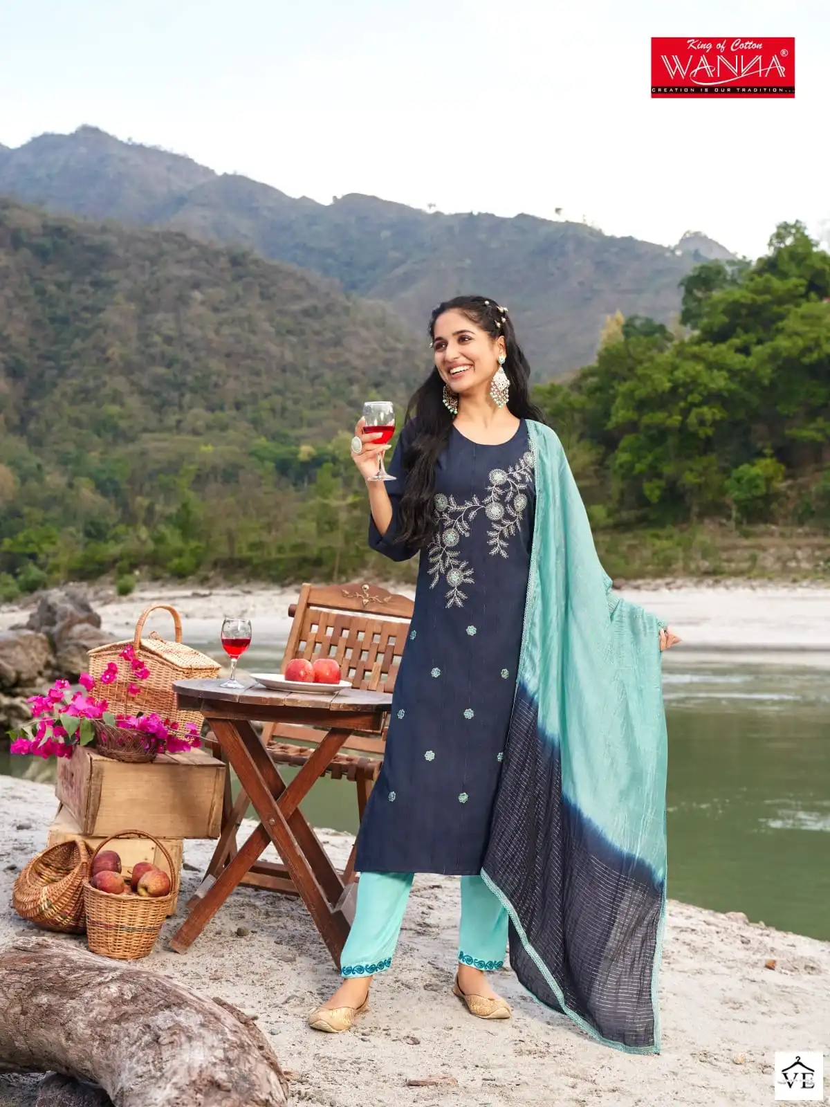 Wanna Imara Pure Rayon Dobby Wholesale Readymade Suits Catalog — Wholesale Salwar Suits, MPA wholesale from Surat - Gallery Image 3
