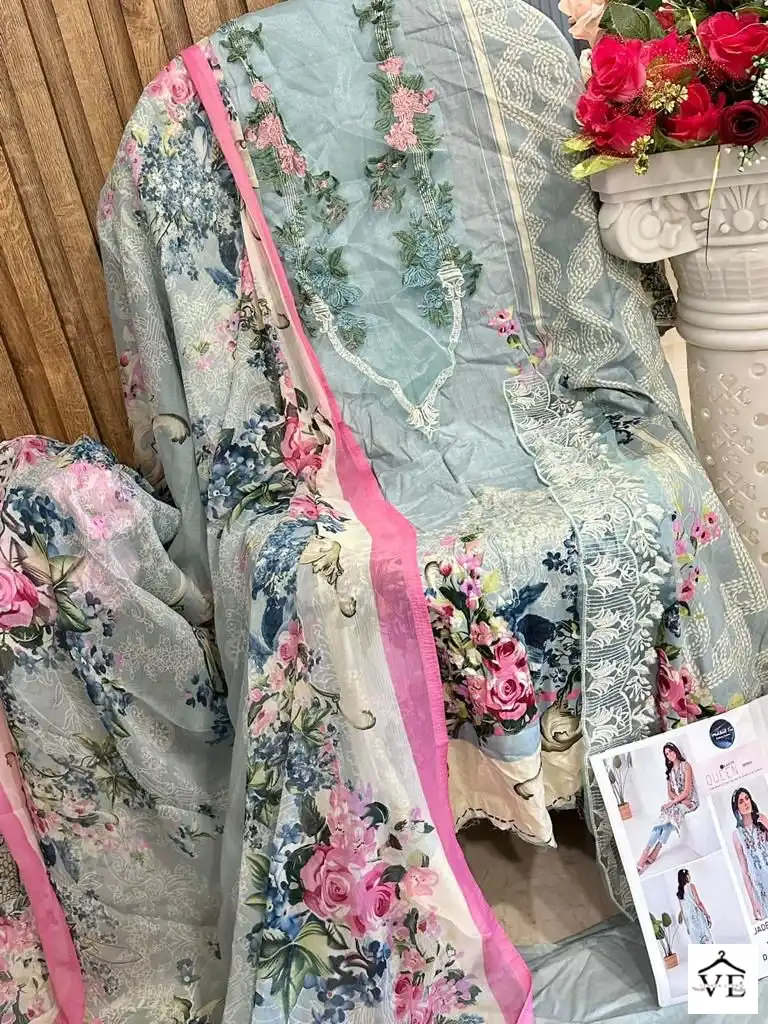 Mehboob Tex Jade Solitaire Vol 2 Pure Cotton Print Wholesale Pakistani Salwar Suit Catalog — Wholesale Salwar Suits, MPA wholesale from Surat — view 4