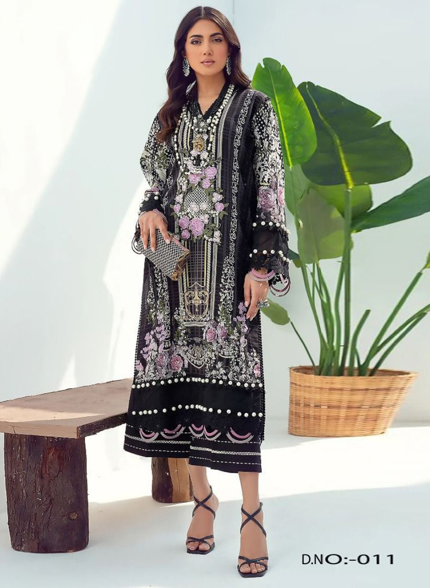 Vardan Ethnic Jade Solitaire Lawn Cotton Wholesale Pakistani Salwar Suit Catalog — Wholesale Salwar Suits, MPA wholesale from Surat — view 1